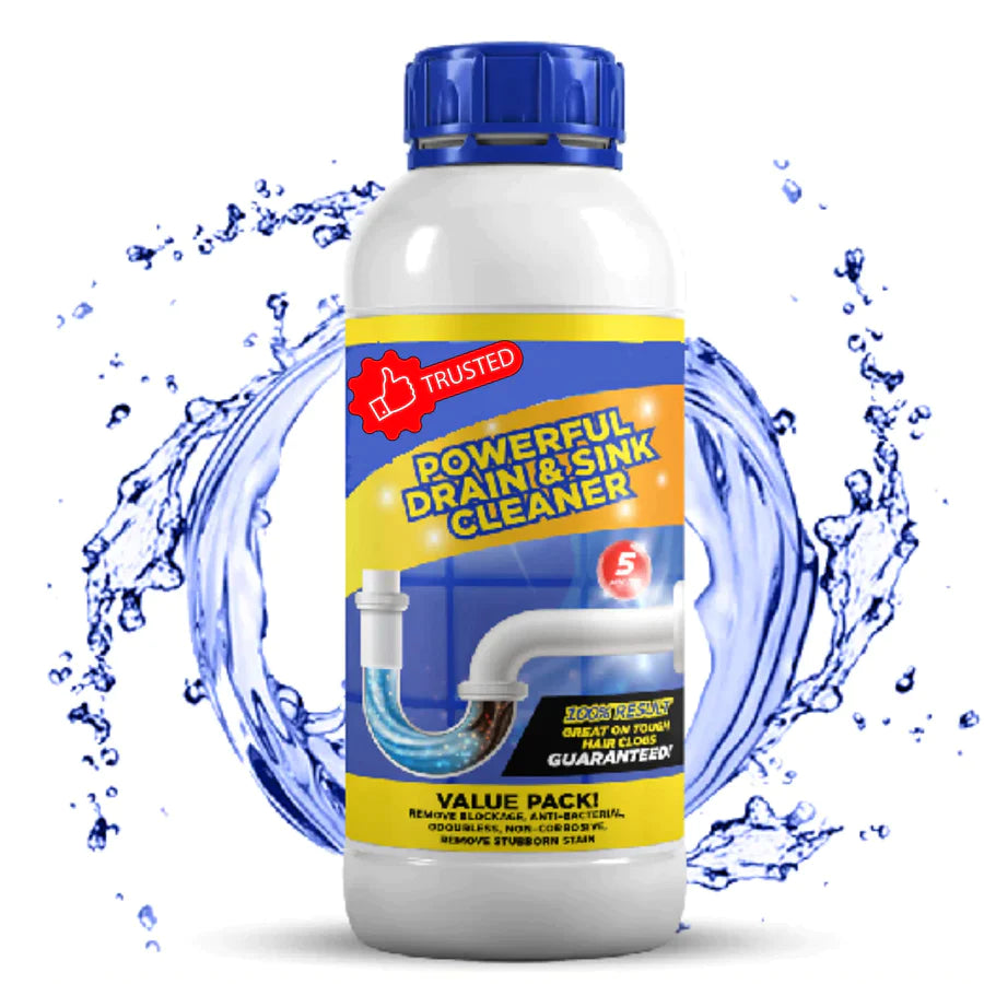 Drain Cleaner Powder Removes Clogs, Blockages in Washbasin 100ml (Pack of 2)