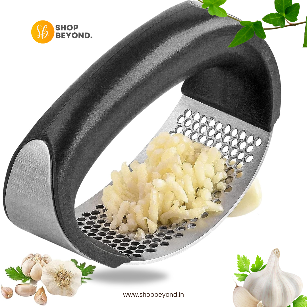 Stainless Steel Garlic Presser