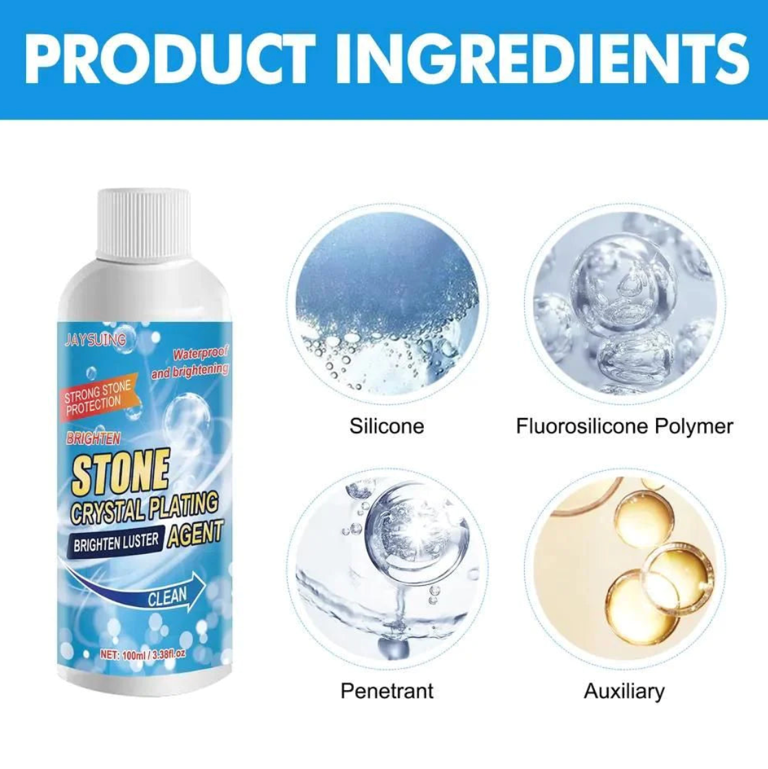 Brighten Stone Crystal Plating Agent (Pack of 2)