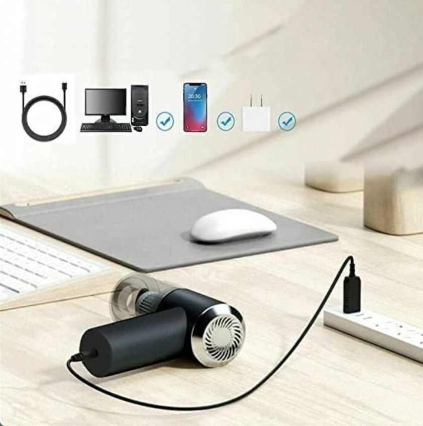 Minivac⢠Portable Air Duster Wireless Vacuum Cleaner