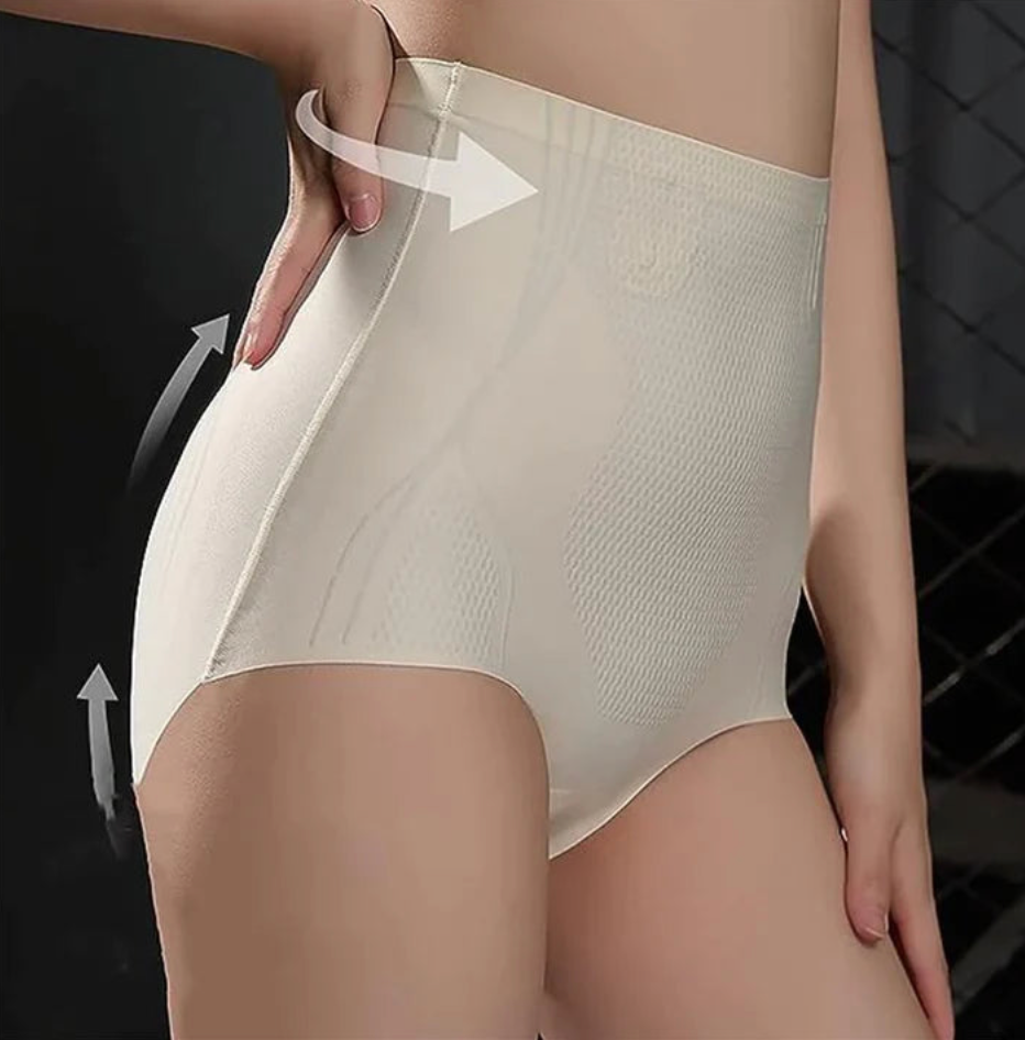 Ice Silk Ion Fibre Repair Shaping Shorts, Tummy Control Underpants