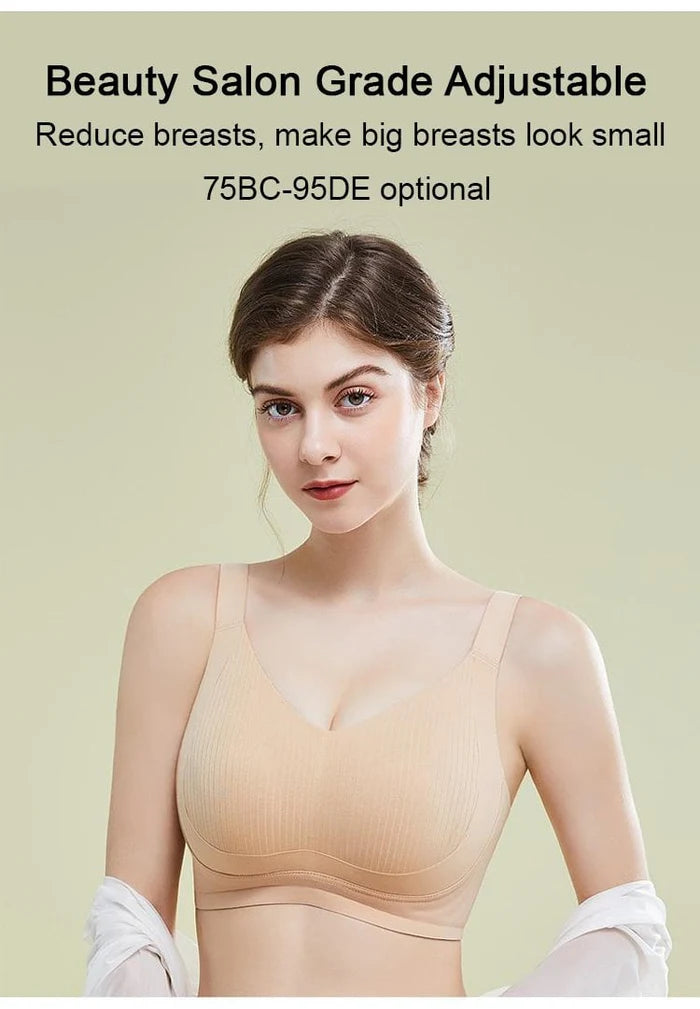 🔥New Year Sale🏆Wire-Free Non-Marking Skin-Friendly Push-Up Bra 🔥(Pack of 3)
