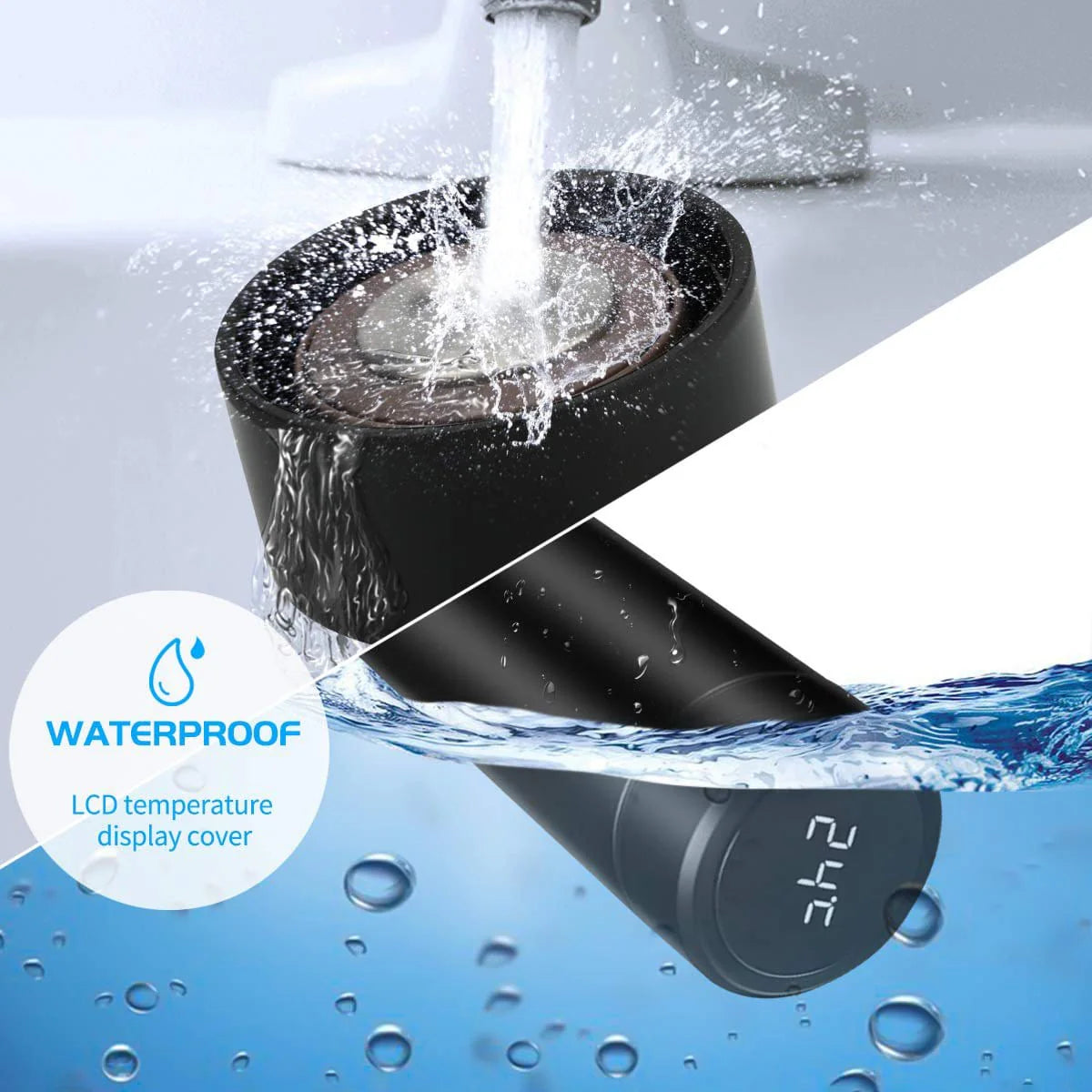 SBTemperature Water Bottle Thermos (🌟🌟🌟🌟🌟 95000+ Customers)