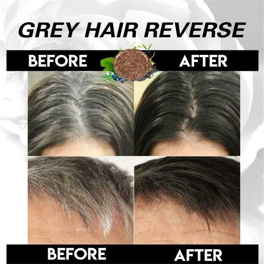 Organic Grey Reverse Shampoo Bar, (Buy One Get One Free)