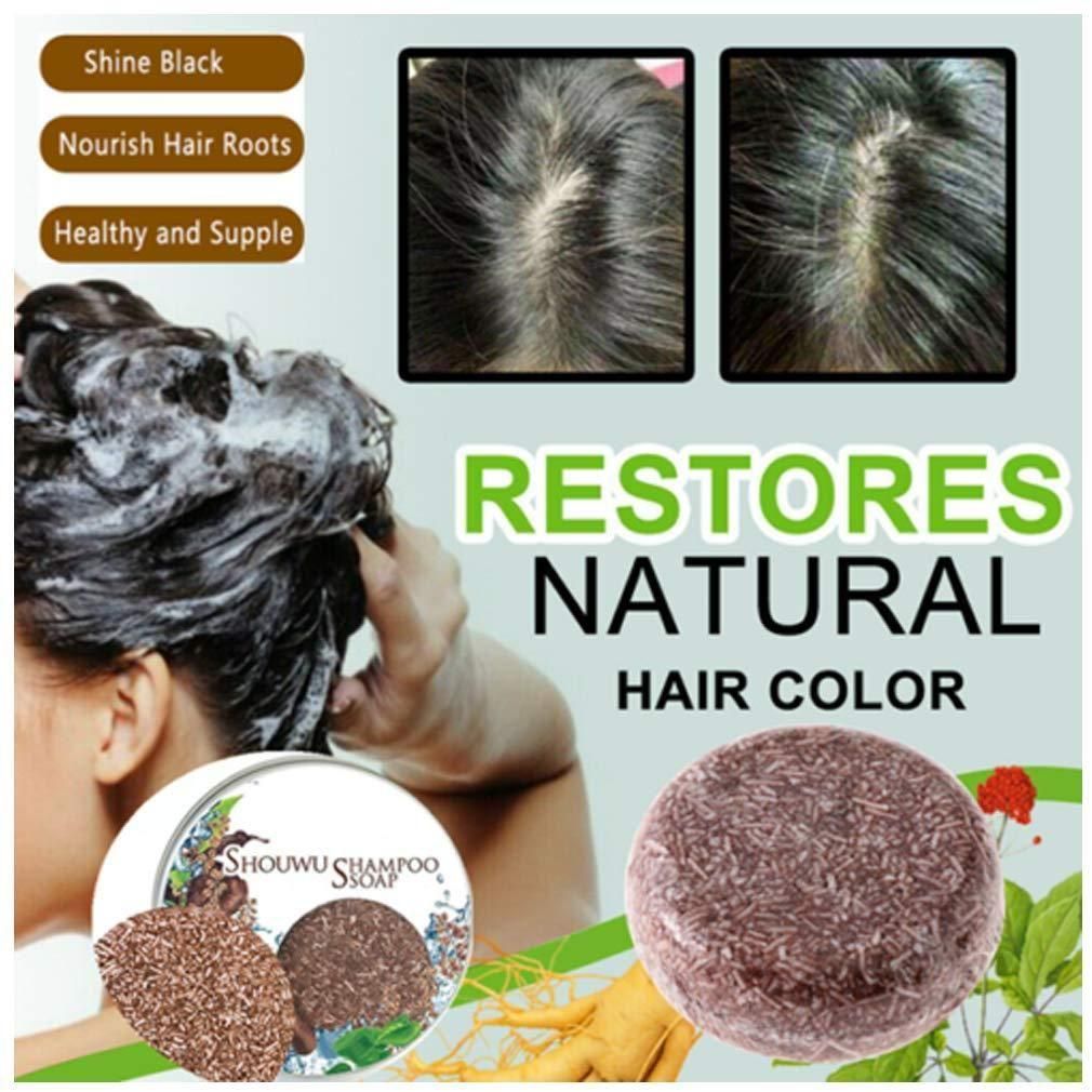 Organic Grey Reverse Shampoo Bar, (Buy One Get One Free)