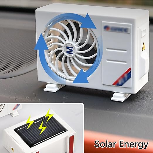 AC designed Solar-Powered Car Air Freshener Diffuser