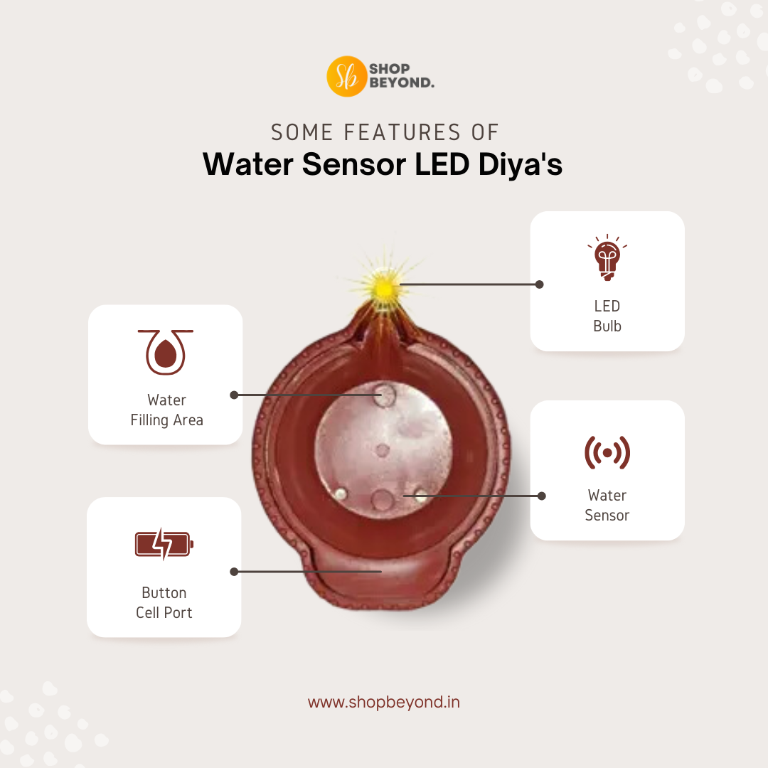 Water Sensor LED Diya's