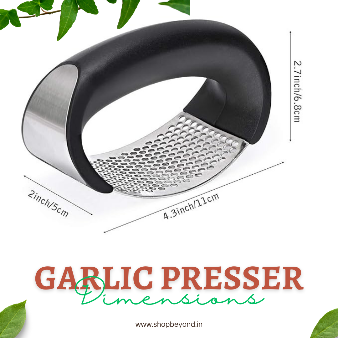 Stainless Steel Garlic Presser