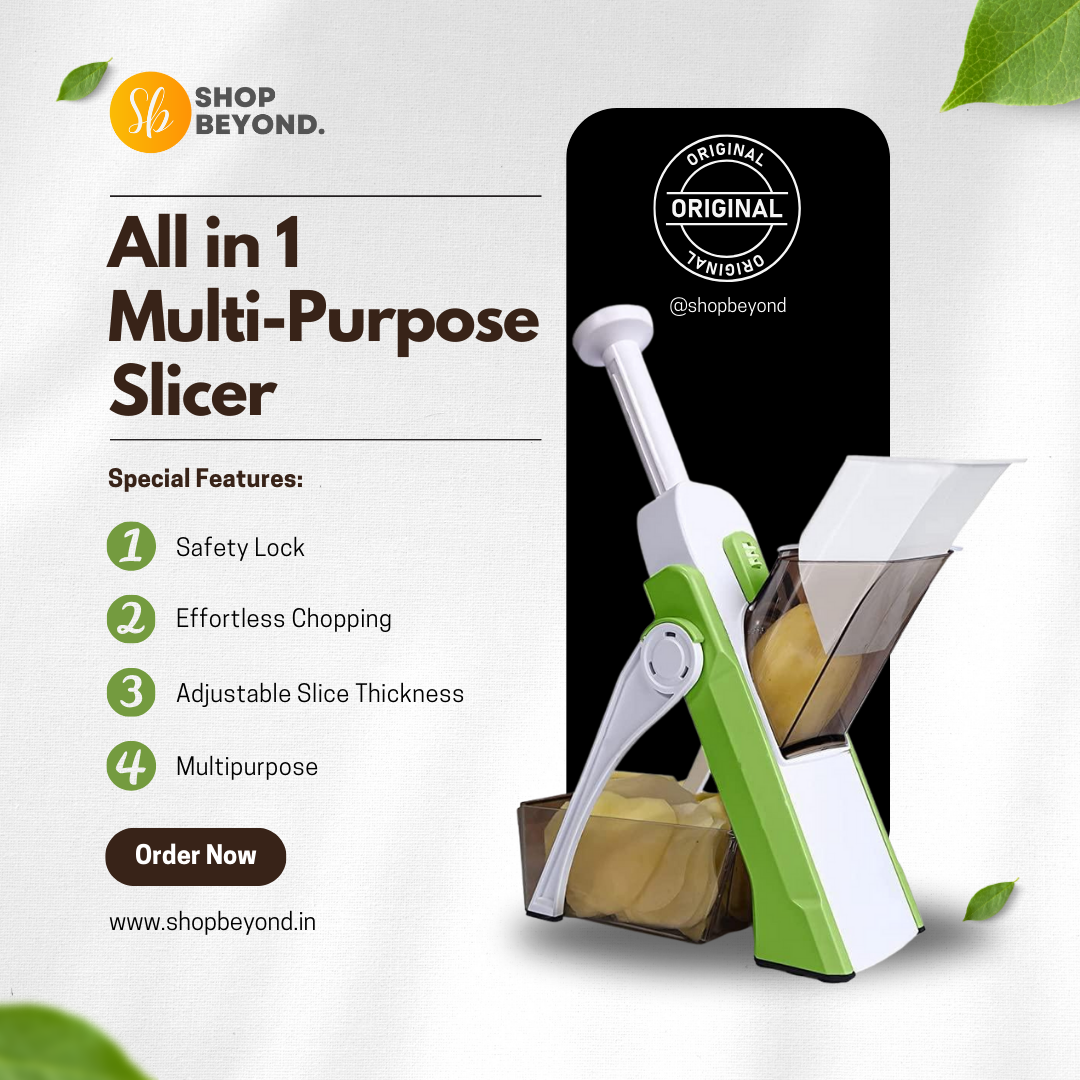 All in 1 Multi-Purpose Mandoline Slicer