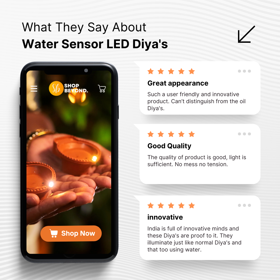 Water Sensor LED Diya's