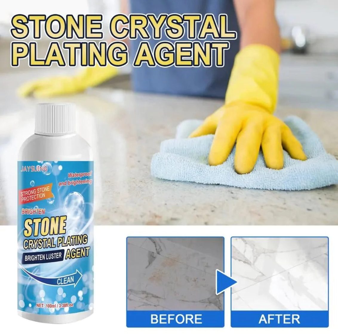 Brighten Stone Crystal Plating Agent (Pack of 2)