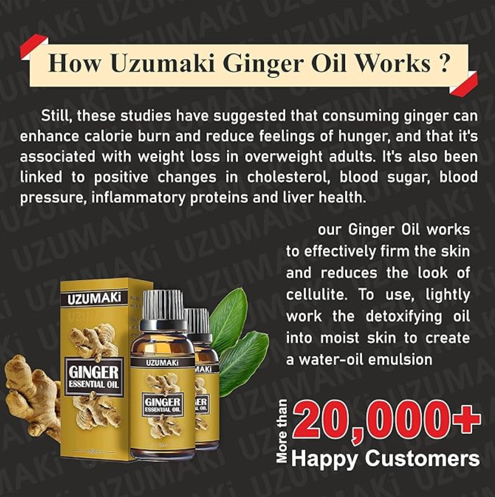 BELLY GINGER OIL (PACK OF 2) - BUY 1 GET 1 FREE