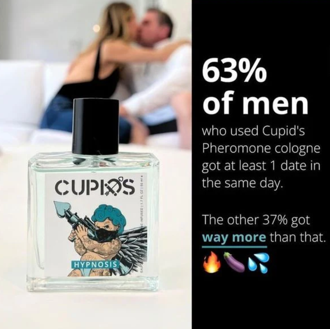 Cupib Pheromone Cologne for Men - Imported form USA - Flat 70% Off