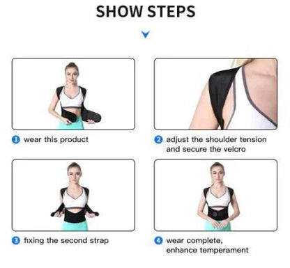 Adjustable Back Posture Corrector, Relieve Pain