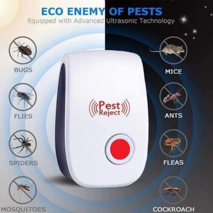 UPGRADED PEST CONTROL ULTRASONIC REPELLENT (Buy 1 Get 1 Free)